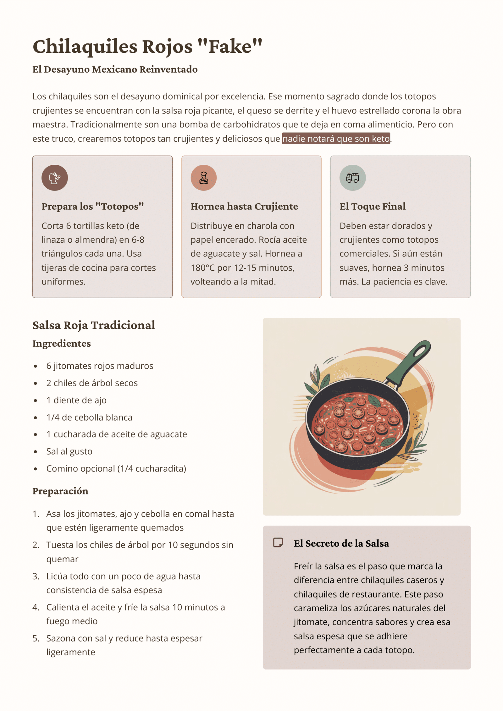 Receta Mexicana Saludable