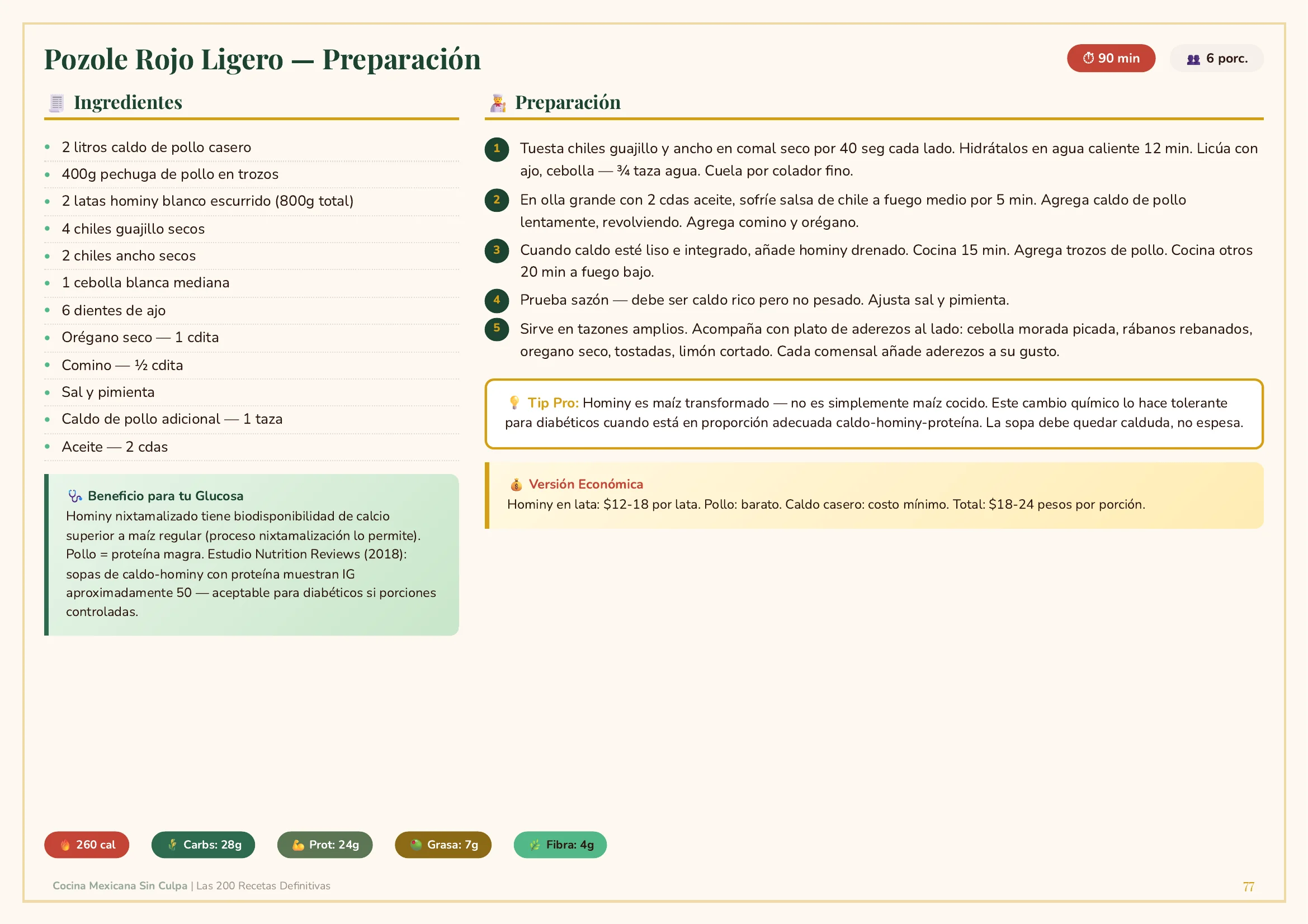 Pozole - Preparación