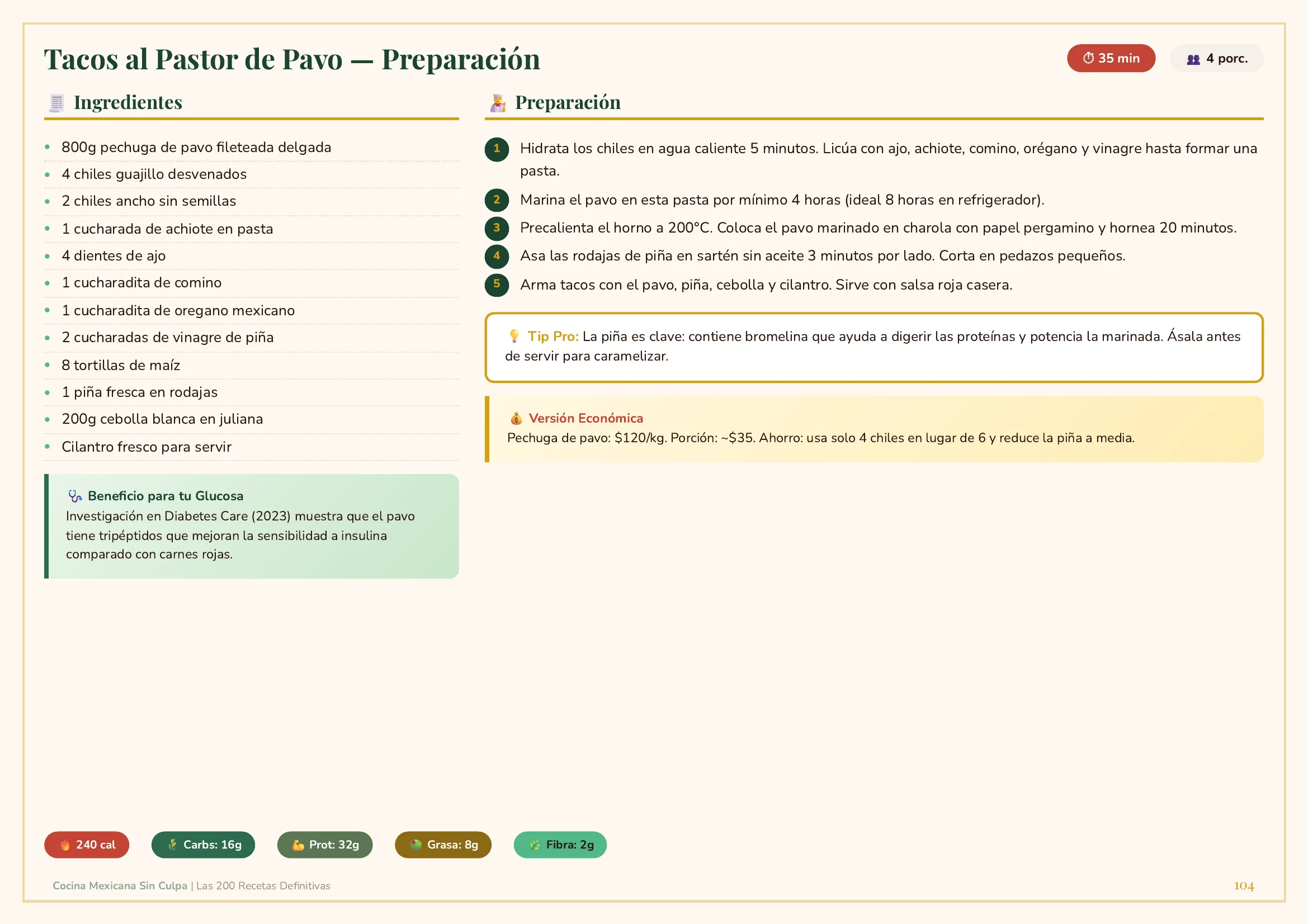 Tacos - Preparación